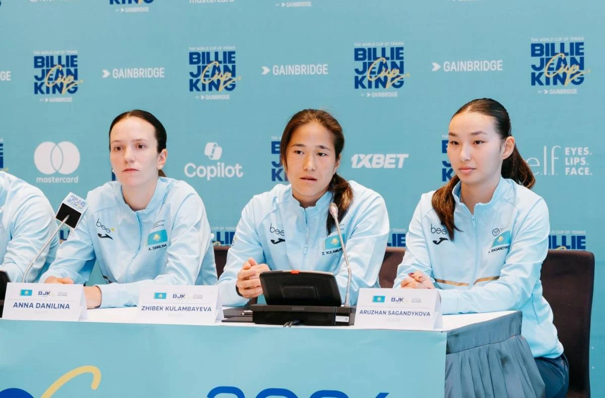 Қазақстан әйелдер құрамасының теннисшілері Канадаға қарсы алдағы матч туралы өз ойларын білдірді
