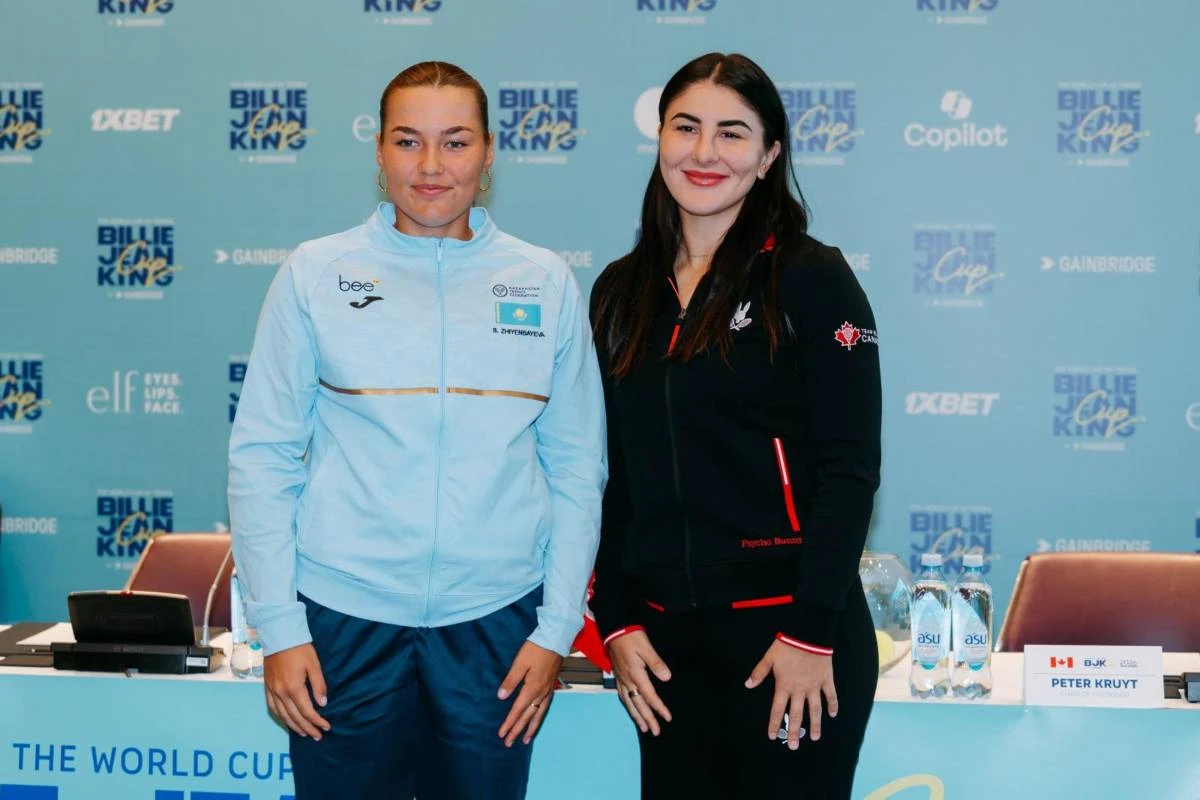 Қазақстан әйелдер құрамасының теннисшілері Канадаға қарсы алдағы матч туралы өз ойларын білдірді