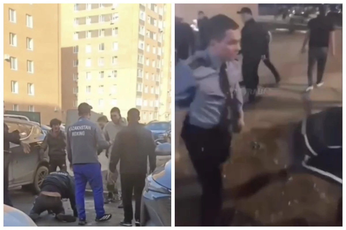 полицейді ұрды