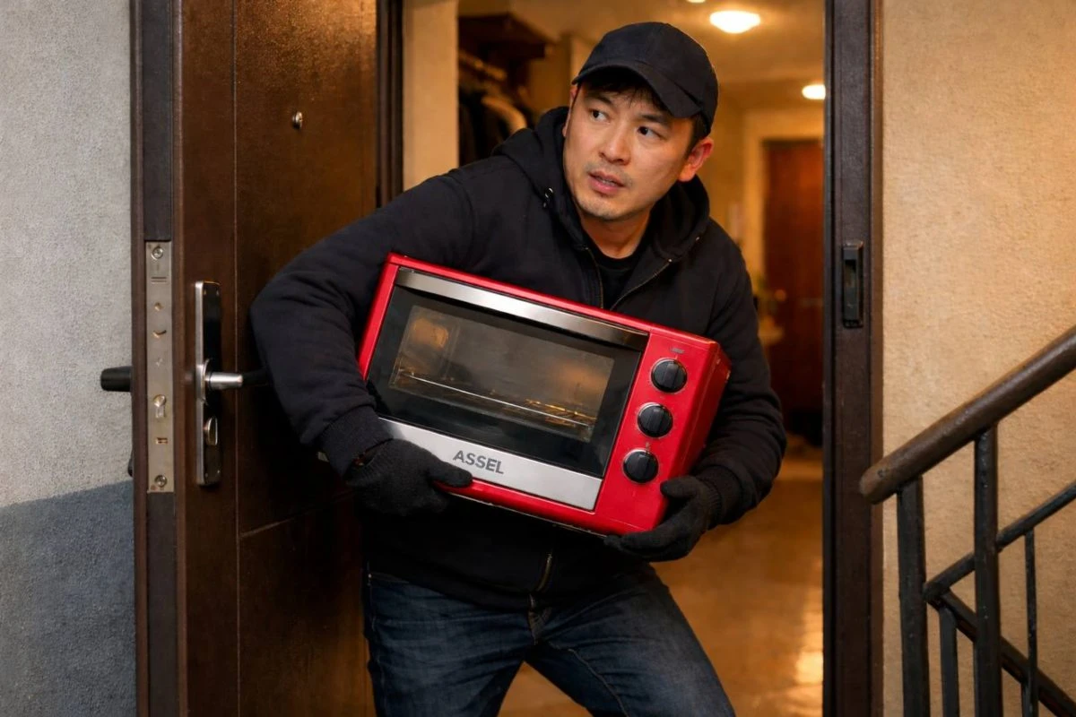 пеш ұрлаған ер адам