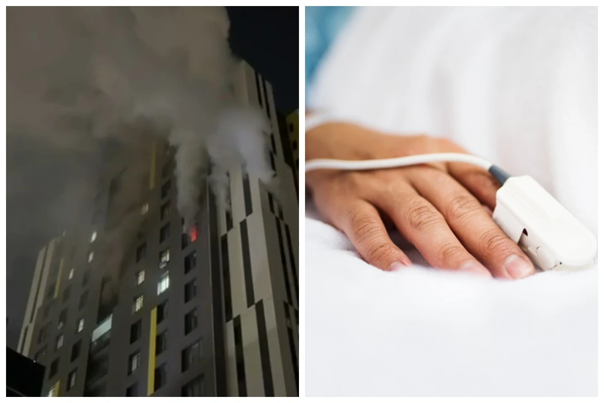 Астана өрт науқас