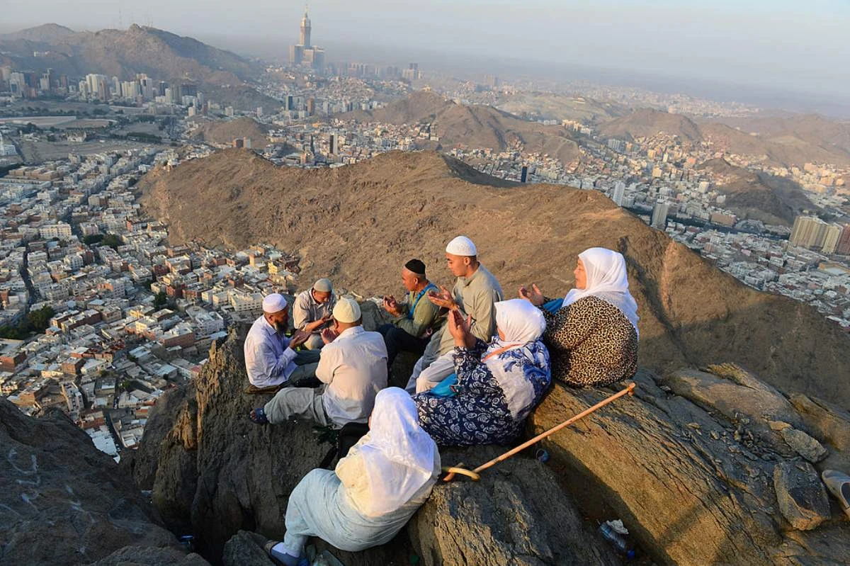 Арафаттағы қажылар