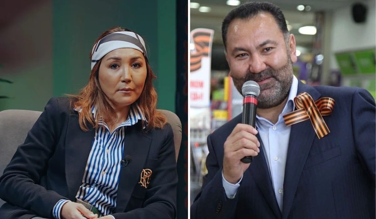 Нұрлан Абдуллин экс-әйелімен