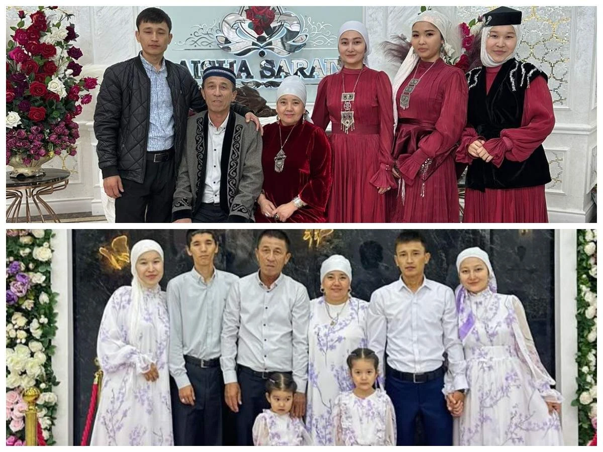 Медина Жұмабайқызының отбасы