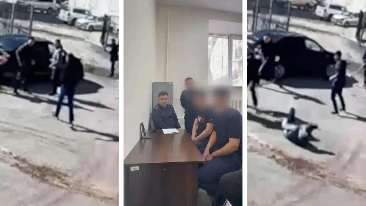 мектеп алдындағы төбелес