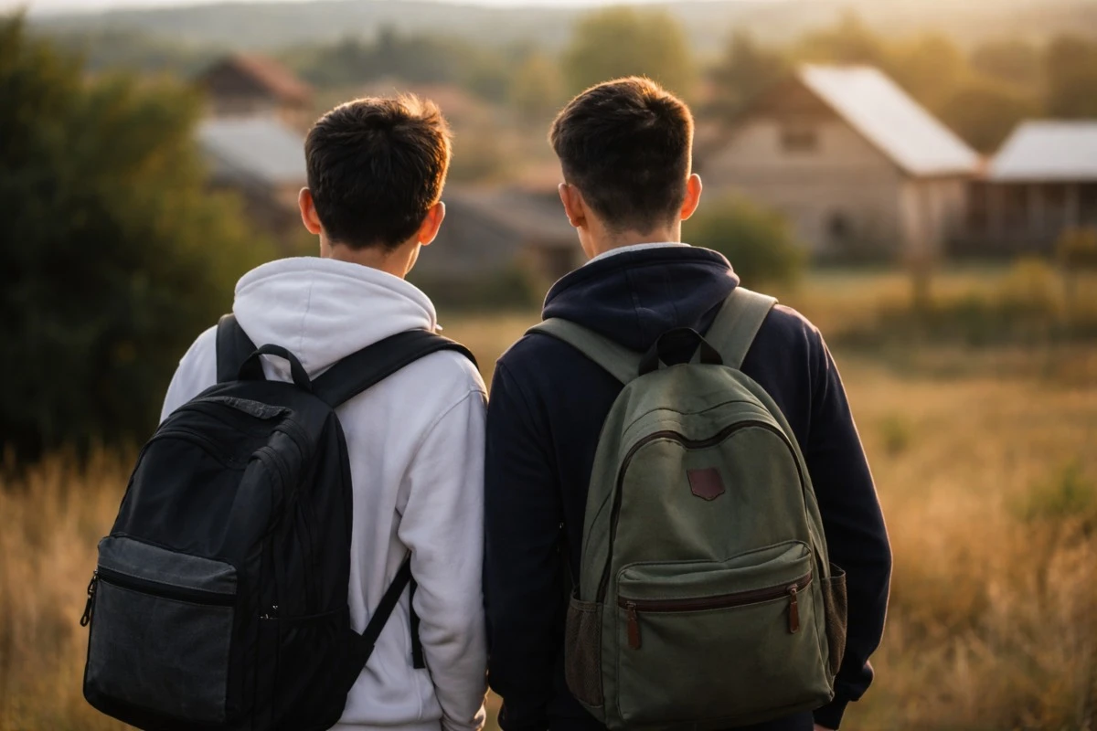 жамбылдық екі мектеп оқушысы