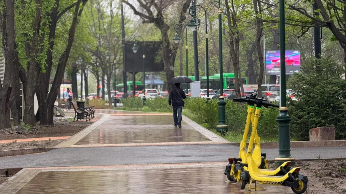 Жаңбырлы Алматы