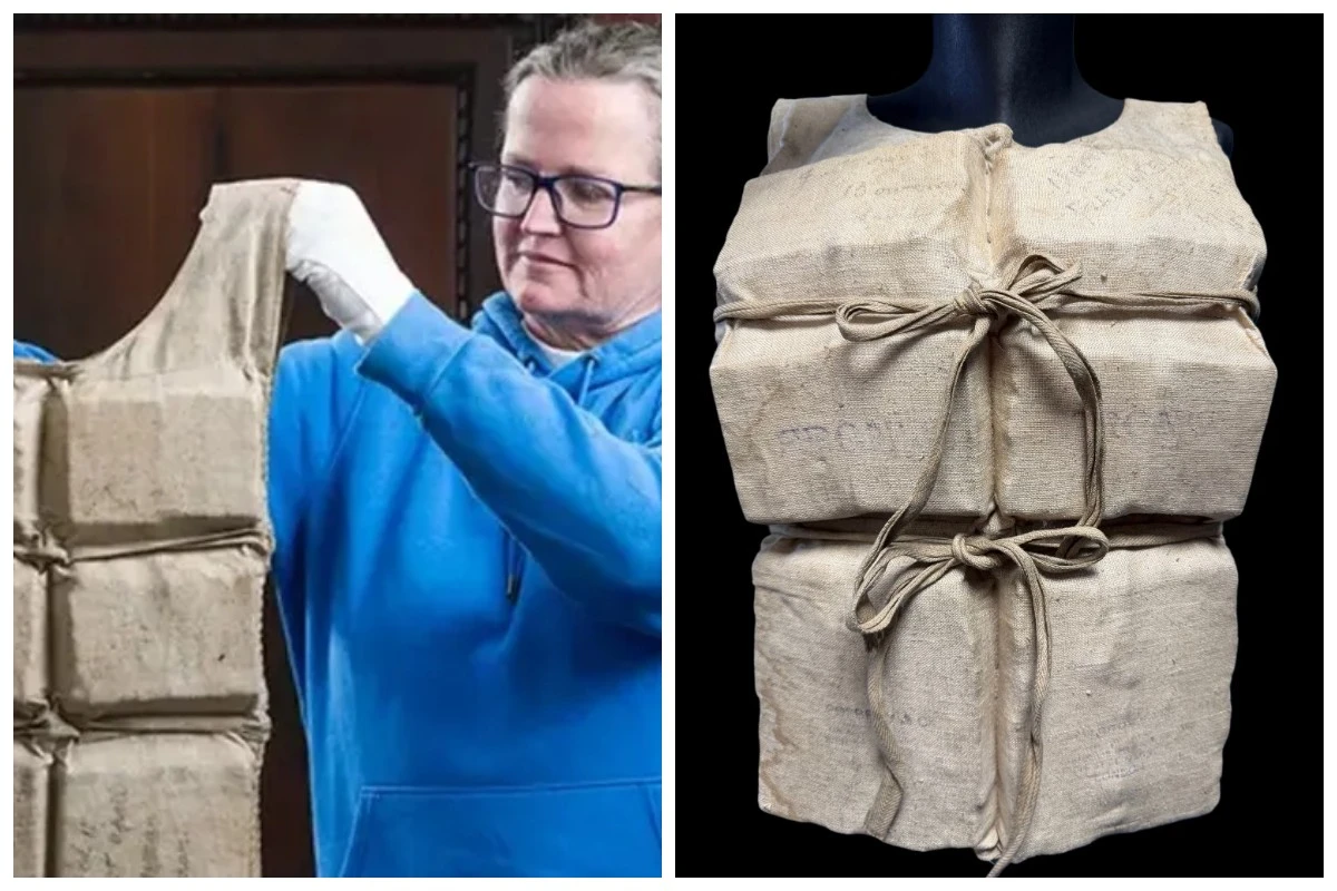 Спасательный жилет выжившего с «Титаника» продан за 333 миллиона тенге.