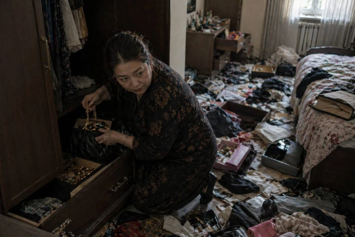 әйел ұрлық туралы өтірік айтқан