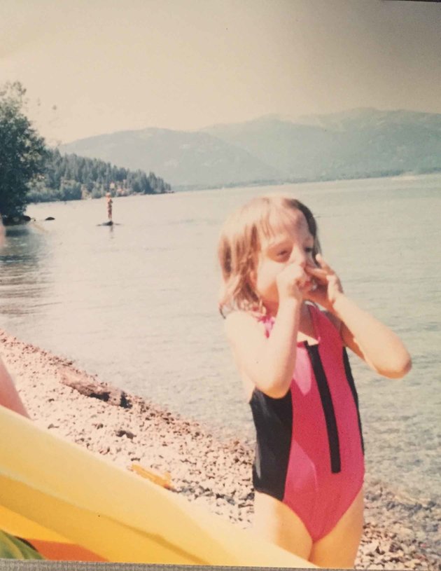 Alison Midstokke - Playing at the beach, North Idaho, Sandpoint (Collect/PA Real Life)