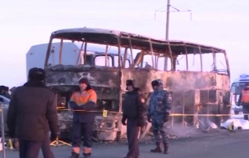 Ақтөбеде 52 адамның өмірін жалмаған автобус өртіне аман қалған екі өзбек азаматы себеп болған