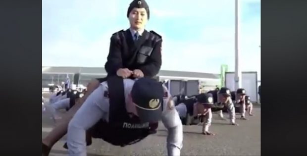  Астанада полицейлер ерекше челлендж бастады (видео)