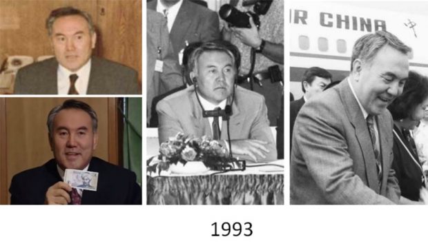 Нұрсұлтан Назарбаевтың 1991 жылдан бері келбеті қалай өзгерді?