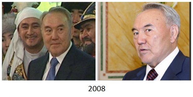 Нұрсұлтан Назарбаевтың 1991 жылдан бері келбеті қалай өзгерді?
